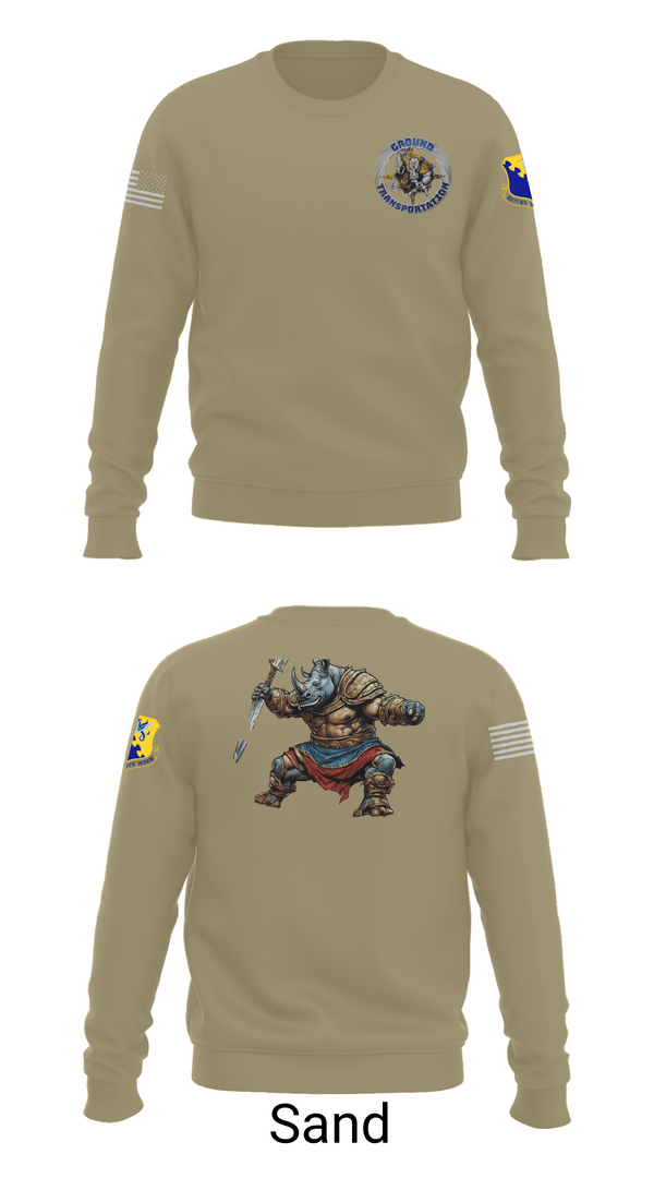 Crew Neck Sweatshirt, 31st LRS, Air Force, Teamtime, Team time, sublimation, custom sports apparel, team uniforms, spirit wear, spiritwear, sports uniforms, custom shirts, team store, custom team store, fundraiser sports, apparel fundraiser