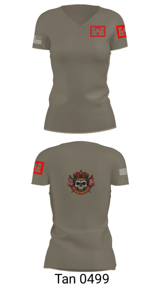 Women's Short Sleeve Vneck Shirt, Overlords, Army, Teamtime, Team time, sublimation, custom sports apparel, team uniforms, spirit wear, spiritwear, sports uniforms, custom shirts, team store, custom team store, fundraiser sports, apparel fundraiser