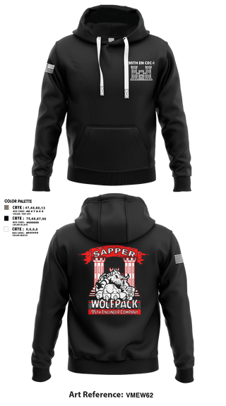 Hoodie, 95TH EN, Army, Teamtime, Team time, sublimation, custom sports apparel, team uniforms, spirit wear, spiritwear, sports uniforms, custom shirts, team store, custom team store, fundraiser sports, apparel fundraiser