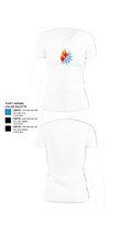 Pointer services hvac 25051027 Women's Short Sleeve V-neck Shirt - 18