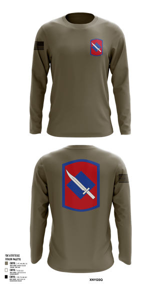 Long Sleeve Performance Shirt, 39th Infantry Brigade, , Teamtime, Team time, sublimation, custom sports apparel, team uniforms, spirit wear, spiritwear, sports uniforms, custom shirts, team store, custom team store, fundraiser sports, apparel fundraiser