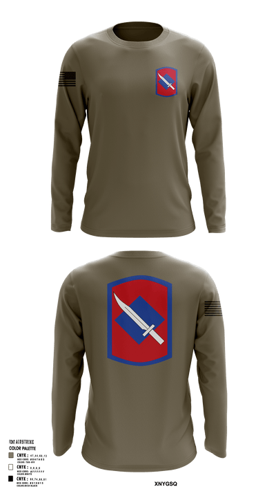 39th Infantry Brigade 34515329 Long Sleeve Performance Shirt 127