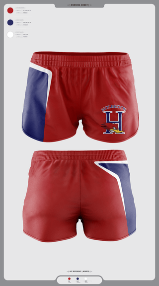 Womens Shorts, Holbrook High School Wrestling, Wrestling, Teamtime, Team time, sublimation, custom sports apparel, team uniforms, spirit wear, spiritwear, sports uniforms, custom shirts, team store, custom team store, fundraiser sports, apparel fundraiser