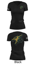 Paradise High School Bobcats 65206673 Women's Short Sleeve V-neck Shirt - 38