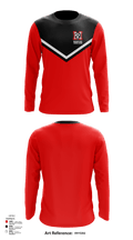 Moscow High School Cheer 68930214 Long Sleeve Performance Shirt - 114