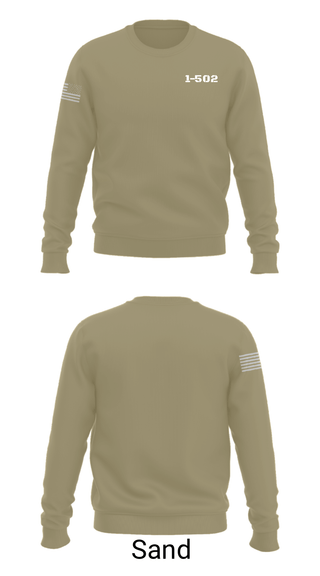Crew Neck Sweatshirt, 1-502, Army, Teamtime, Team time, sublimation, custom sports apparel, team uniforms, spirit wear, spiritwear, sports uniforms, custom shirts, team store, custom team store, fundraiser sports, apparel fundraiser