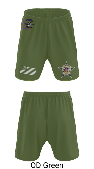 Bluecrew law enforcement motorcycle club 56909917 Athletic Shorts With Pockets - 47