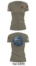 186 Air Refueling Wing 26529020 Women's Short Sleeve V-neck Shirt - 68