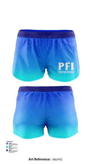 Womens Shorts, Prime Furniture Installation, , Teamtime, Team time, sublimation, custom sports apparel, team uniforms, spirit wear, spiritwear, sports uniforms, custom shirts, team store, custom team store, fundraiser sports, apparel fundraiser