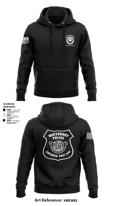 Waterbury Police Explorers 95756336 Hoodie - 30