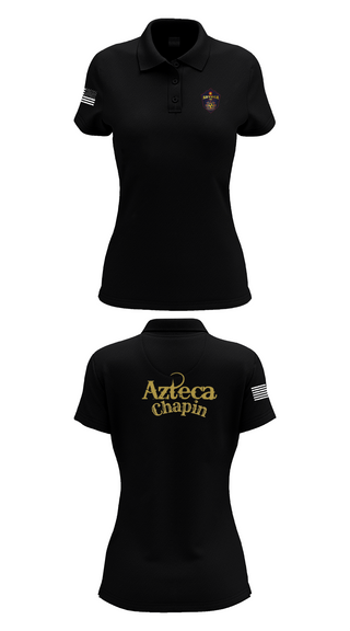 Womens Short Sleeve Performance Polo, Azteca FC, Men's Soccer, Teamtime, Team time, sublimation, custom sports apparel, team uniforms, spirit wear, spiritwear, sports uniforms, custom shirts, team store, custom team store, fundraiser sports, apparel fundraiser