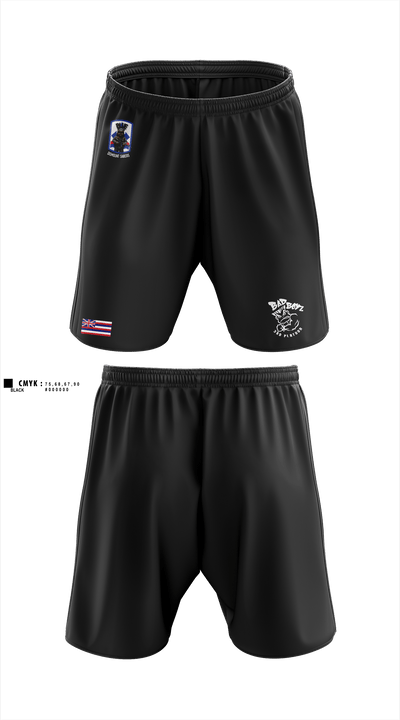 3RD PLT BAD BOYS3RD PLT BAD BOYS 899719921-299 DismountBlue Ewok 2663775 Athletic Shorts With Pockets - 1