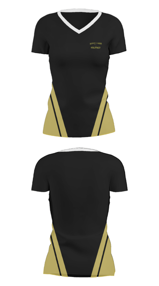 Women's Short Sleeve Vneck Shirt, Hammond Academy Of Science & Tech Baseball, Baseball, Teamtime, Team time, sublimation, custom sports apparel, team uniforms, spirit wear, spiritwear, sports uniforms, custom shirts, team store, custom team store, fundraiser sports, apparel fundraiser