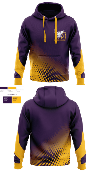 Hoodie, Monticello High School Cross Country, Cross Country, Teamtime, Team time, sublimation, custom sports apparel, team uniforms, spirit wear, spiritwear, sports uniforms, custom shirts, team store, custom team store, fundraiser sports, apparel fundraiser