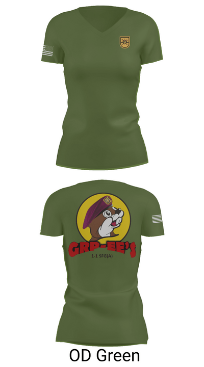 1-1 SFG(A), S-3 84488756 Women's Short Sleeve V-neck Shirt - 48