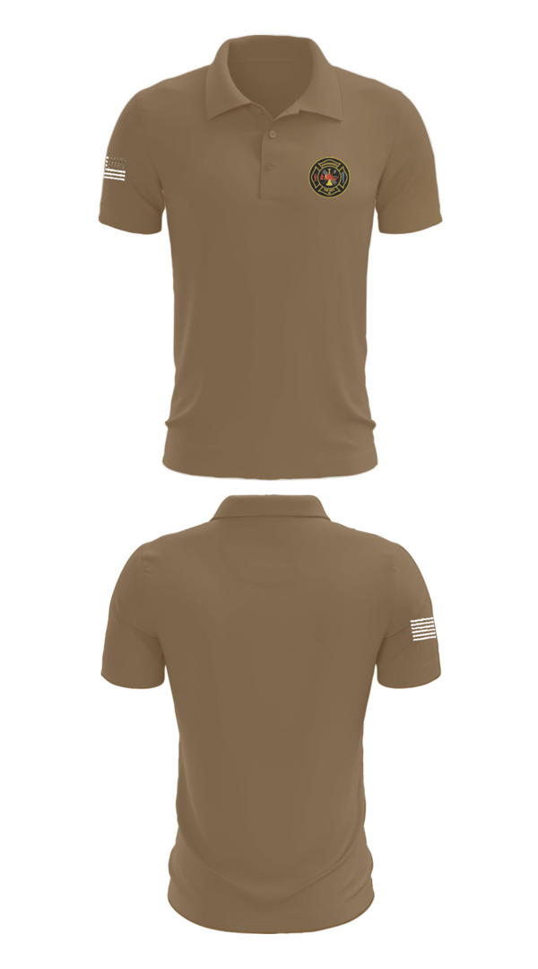 Short Sleeve Performance Polo, Ravenswood Volunteer Fire Department, , Teamtime, Team time, sublimation, custom sports apparel, team uniforms, spirit wear, spiritwear, sports uniforms, custom shirts, team store, custom team store, fundraiser sports, apparel fundraiser