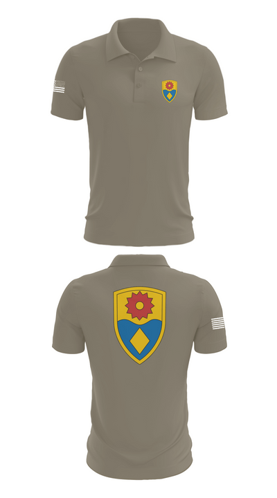 870th mp company 27373000 Short Sleeve Performance Polo - 67