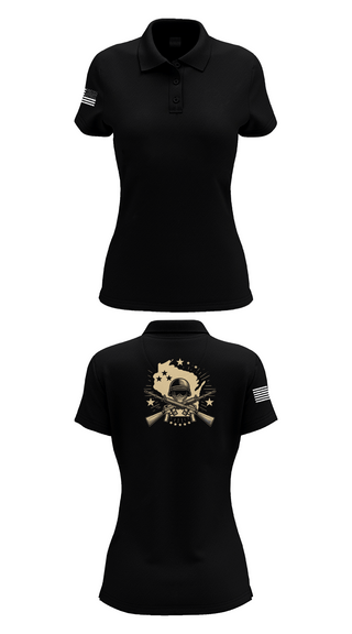 Womens Short Sleeve Performance Polo, 377th SMC, Army, Teamtime, Team time, sublimation, custom sports apparel, team uniforms, spirit wear, spiritwear, sports uniforms, custom shirts, team store, custom team store, fundraiser sports, apparel fundraiser