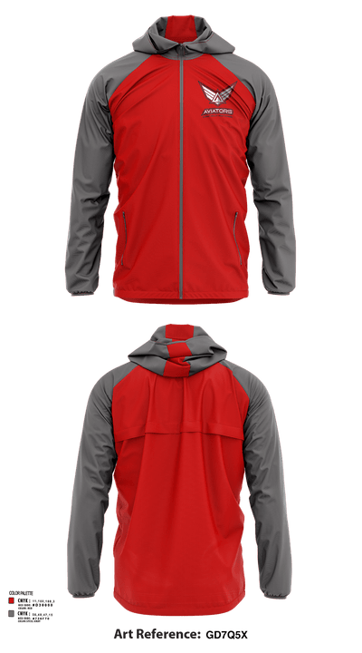 Cedar Valley High School Cross Country 97163354 Windbreaker - 121