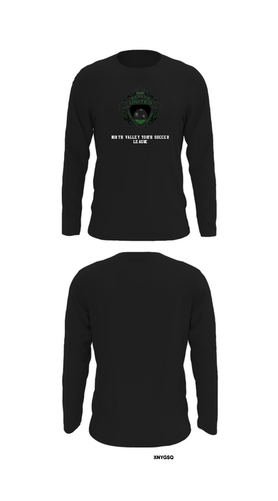 North Valley Youth Soccer League 32192697 Long Sleeve Performance Shirt - 12