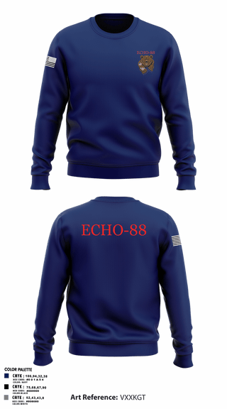 Crew Neck Sweatshirt, ECHO-88ECHO-88ECHO-88, , Teamtime, Team time, sublimation, custom sports apparel, team uniforms, spirit wear, spiritwear, sports uniforms, custom shirts, team store, custom team store, fundraiser sports, apparel fundraiser