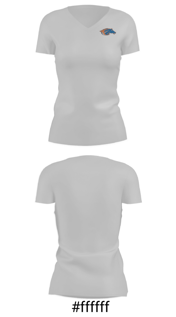 Women's Short Sleeve Vneck Shirt, Sheyenne High School Tennis, Tennis, Teamtime, Team time, sublimation, custom sports apparel, team uniforms, spirit wear, spiritwear, sports uniforms, custom shirts, team store, custom team store, fundraiser sports, apparel fundraiser