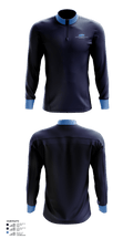 Central Jersey Hawks Basketball 94316888 Quarter Zip Jacket - 1