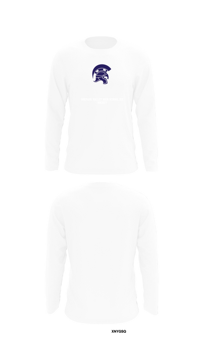 Shepaug Valley High School Ice Hockey 43767452 Long Sleeve Performance Shirt - 8