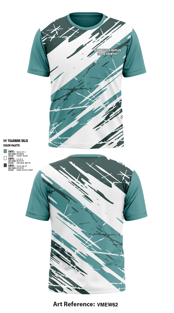 Short Sleeve Performance Shirt, Bloomfield-Naples, Cross Country, Teamtime, Team time, sublimation, custom sports apparel, team uniforms, spirit wear, spiritwear, sports uniforms, custom shirts, team store, custom team store, fundraiser sports, apparel fundraiser
