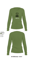 C MED 141 64606356 Women's Long Sleeve V-neck Shirt - 40