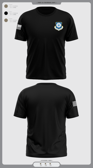 Short Sleeve Performance Shirt, Gallup Raptor Composite Squadron, Air Force, Teamtime, Team time, sublimation, custom sports apparel, team uniforms, spirit wear, spiritwear, sports uniforms, custom shirts, team store, custom team store, fundraiser sports, apparel fundraiser
