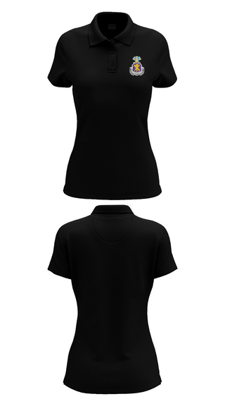 Womens Short Sleeve Performance Polo, Civil Affairs Schoolhouse, , Teamtime, Team time, sublimation, custom sports apparel, team uniforms, spirit wear, spiritwear, sports uniforms, custom shirts, team store, custom team store, fundraiser sports, apparel fundraiser