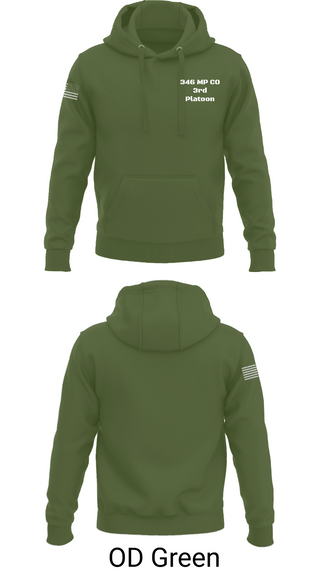 Hoodie, 346 MP CO 3rd Platoon, Army, Teamtime, Team time, sublimation, custom sports apparel, team uniforms, spirit wear, spiritwear, sports uniforms, custom shirts, team store, custom team store, fundraiser sports, apparel fundraiser