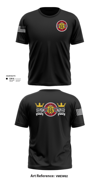 66TH TC 94065501 Short Sleeve Performance Shirt - 2