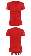 Westview High School Tennis 90920952 Women's Short Sleeve V-neck Shirt - 21