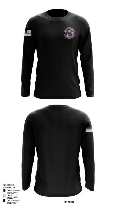 721st Mobility Support Squadron 57301201 Long Sleeve Performance Shirt - 116