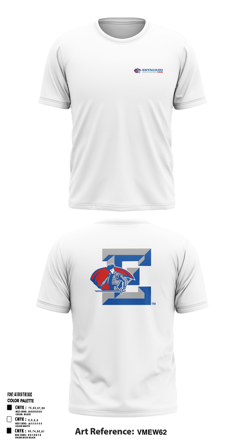 Short Sleeve Performance Shirt, Estacado High School Cheer, Cheer, Teamtime, Team time, sublimation, custom sports apparel, team uniforms, spirit wear, spiritwear, sports uniforms, custom shirts, team store, custom team store, fundraiser sports, apparel fundraiser
