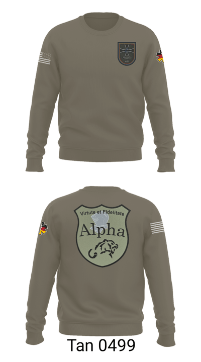 4./401 PzGrenBtl 62618383 Crew Neck Sweatshirt - 65