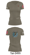 34th DSB 92215836 Women's Short Sleeve V-neck Shirt - 68
