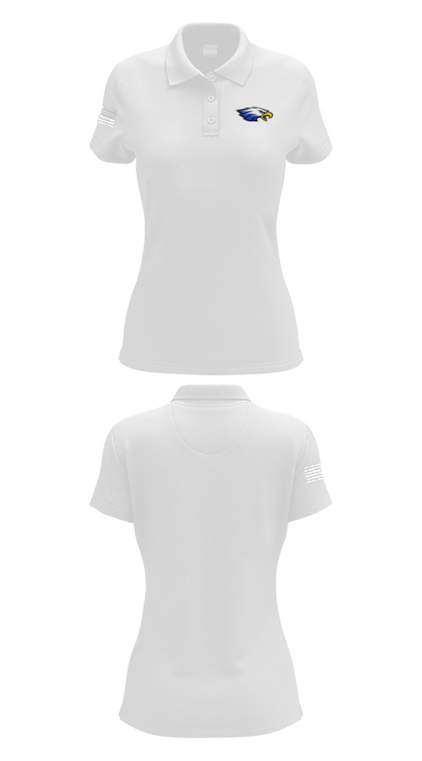 Womens Short Sleeve Performance Polo, Grain Valley R-5 High School Golf, Golf, Teamtime, Team time, sublimation, custom sports apparel, team uniforms, spirit wear, spiritwear, sports uniforms, custom shirts, team store, custom team store, fundraiser sports, apparel fundraiser