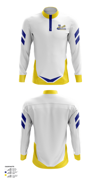 Quarter Zip Jacket, Johnsonburg Area Senior High School Band, Spirit Store, Teamtime, Team time, sublimation, custom sports apparel, team uniforms, spirit wear, spiritwear, sports uniforms, custom shirts, team store, custom team store, fundraiser sports, apparel fundraiser