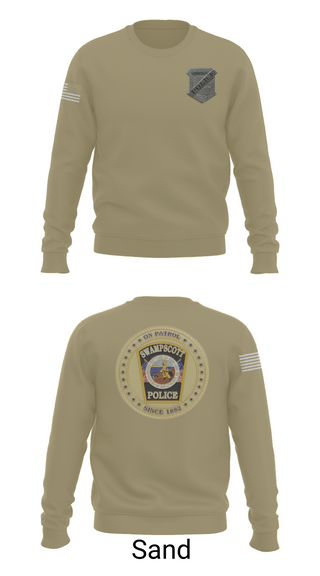 Crew Neck Sweatshirt, Swampscott Police, Police, Teamtime, Team time, sublimation, custom sports apparel, team uniforms, spirit wear, spiritwear, sports uniforms, custom shirts, team store, custom team store, fundraiser sports, apparel fundraiser