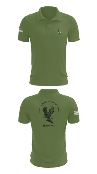 Short Sleeve Performance Polo, LOS LUNAS POLICE DEPT. SWAT, , Teamtime, Team time, sublimation, custom sports apparel, team uniforms, spirit wear, spiritwear, sports uniforms, custom shirts, team store, custom team store, fundraiser sports, apparel fundraiser