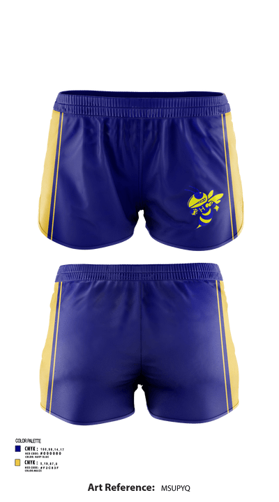 Hillsdale High School Cheer 6218082 Womens Soccer Shorts - 117