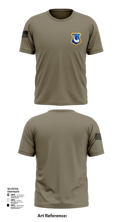C-Co. 1-181st 51621268 Short Sleeve Performance Shirt - 103