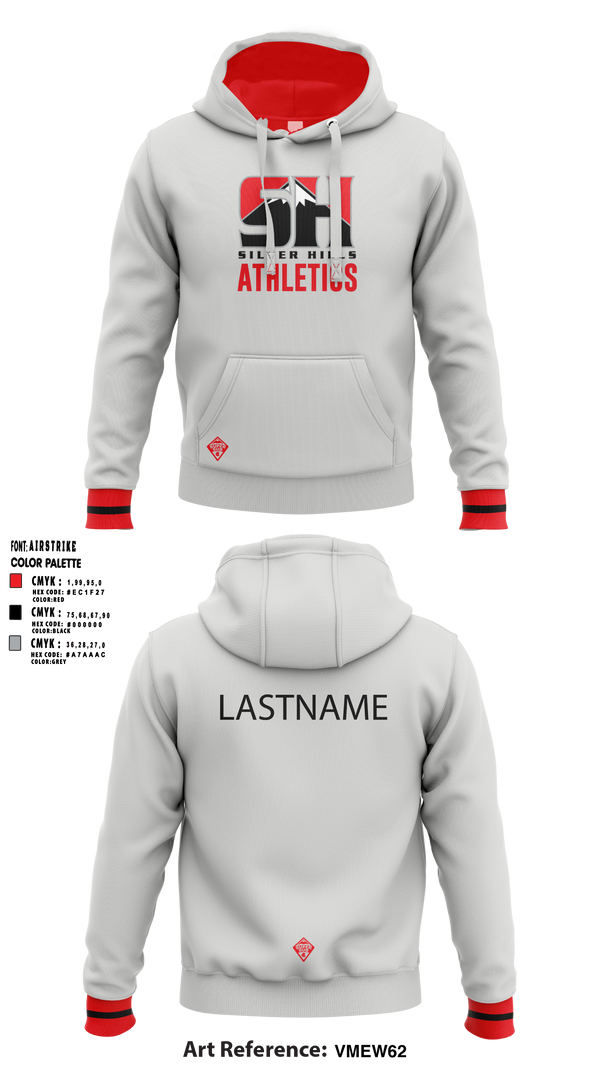 Hoodie, Silver Hills MS, , Teamtime, Team time, sublimation, custom sports apparel, team uniforms, spirit wear, spiritwear, sports uniforms, custom shirts, team store, custom team store, fundraiser sports, apparel fundraiser
