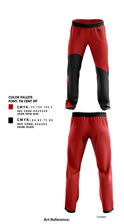 Southeastern University Golf 18596164 Sweatpants - 1