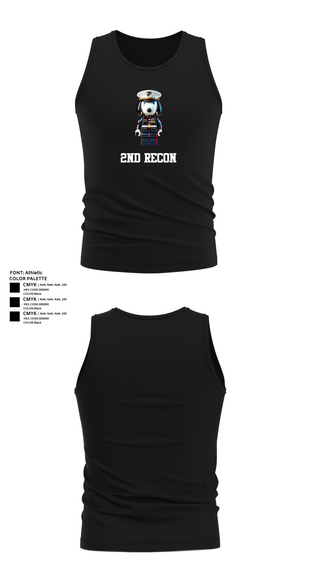 Tank Top, 2nd Recon, , Teamtime, Team time, sublimation, custom sports apparel, team uniforms, spirit wear, spiritwear, sports uniforms, custom shirts, team store, custom team store, fundraiser sports, apparel fundraiser