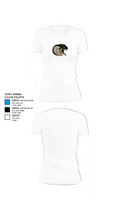 Jackson Heights Lady Cobra Basketball 83726052 Women's Short Sleeve V-neck Shirt - 18