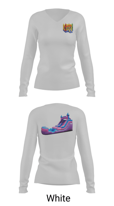 Events By CourtneyB 54190436 Women's Long Sleeve V-neck Shirt - 16